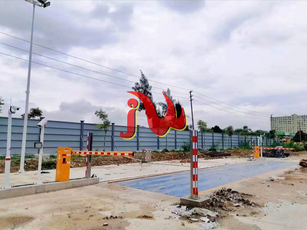 Changan Shangsha landfill 15m 80T unattended weighbridge
